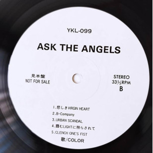 Color - Ask The Angels 1989 見本盤 Japan Promo  Vinyl LP 冨岡裕  ***READY TO SHIP from Hong Kong***